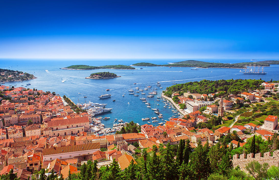 Hvar, in Croatia