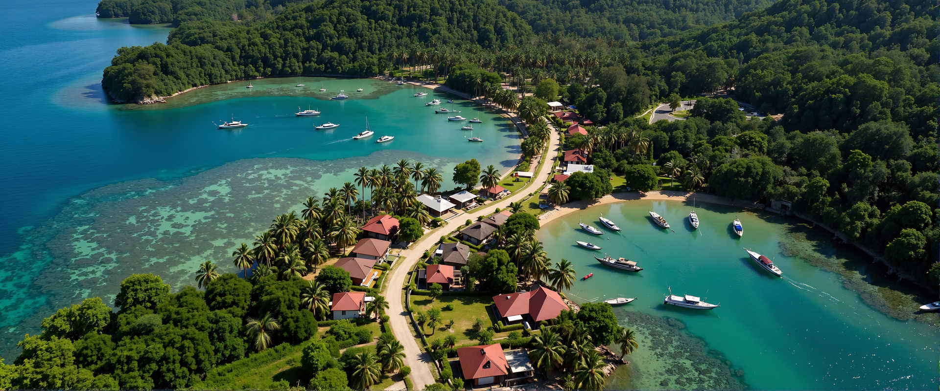 Cruceros en barcos pequeños a Tampotika