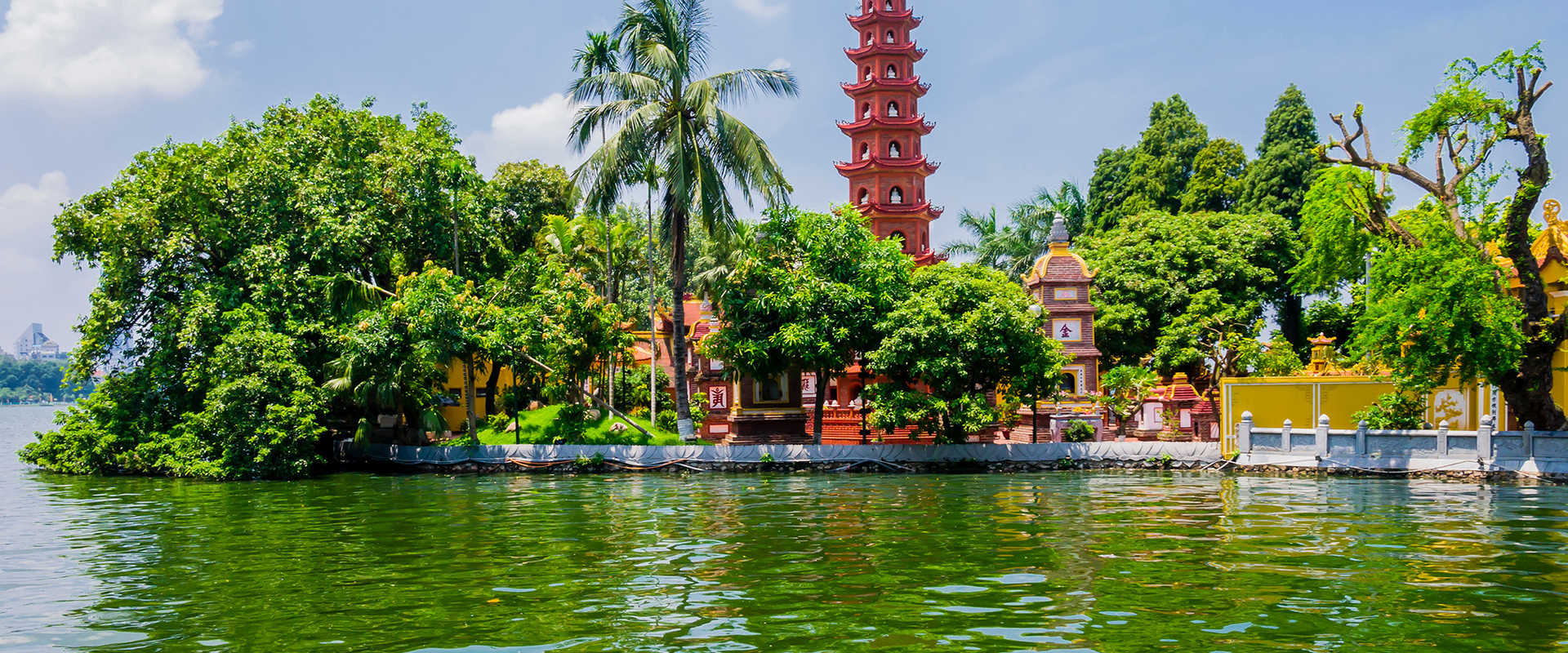 ハノイの小型船クルーズ