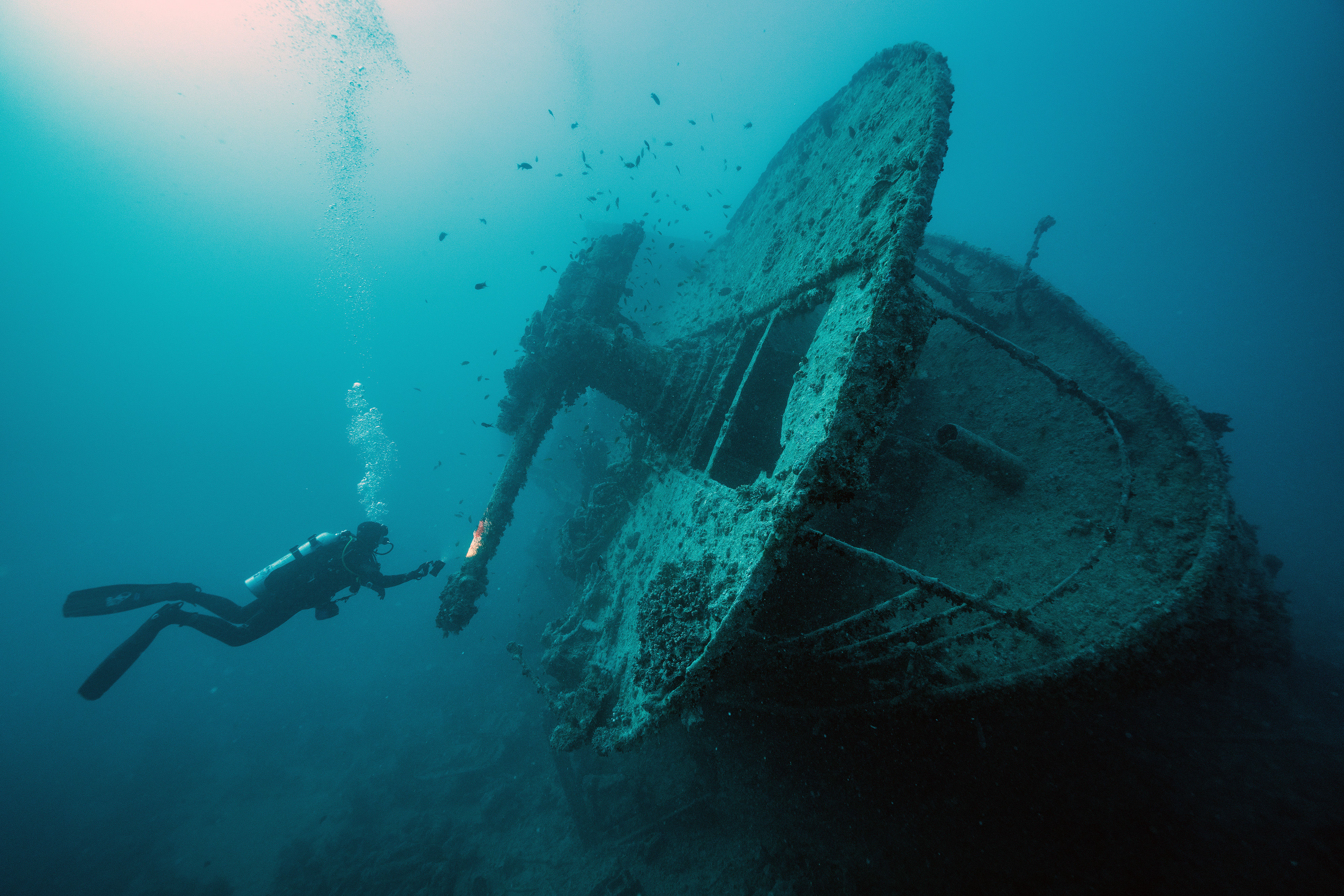 The Thistlegorm wreck in the Red Sea