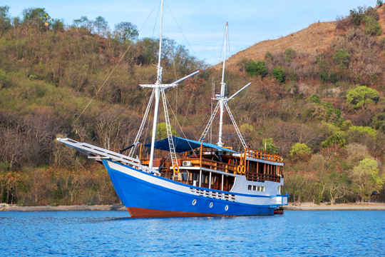 Grand Komodo Liveaboards offers a range of traditional dive vessels located in Indonesia taking divers to Komodo & Raja Ampat