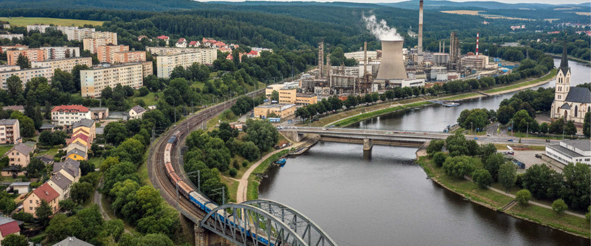 クラルピーのリバークルーズ