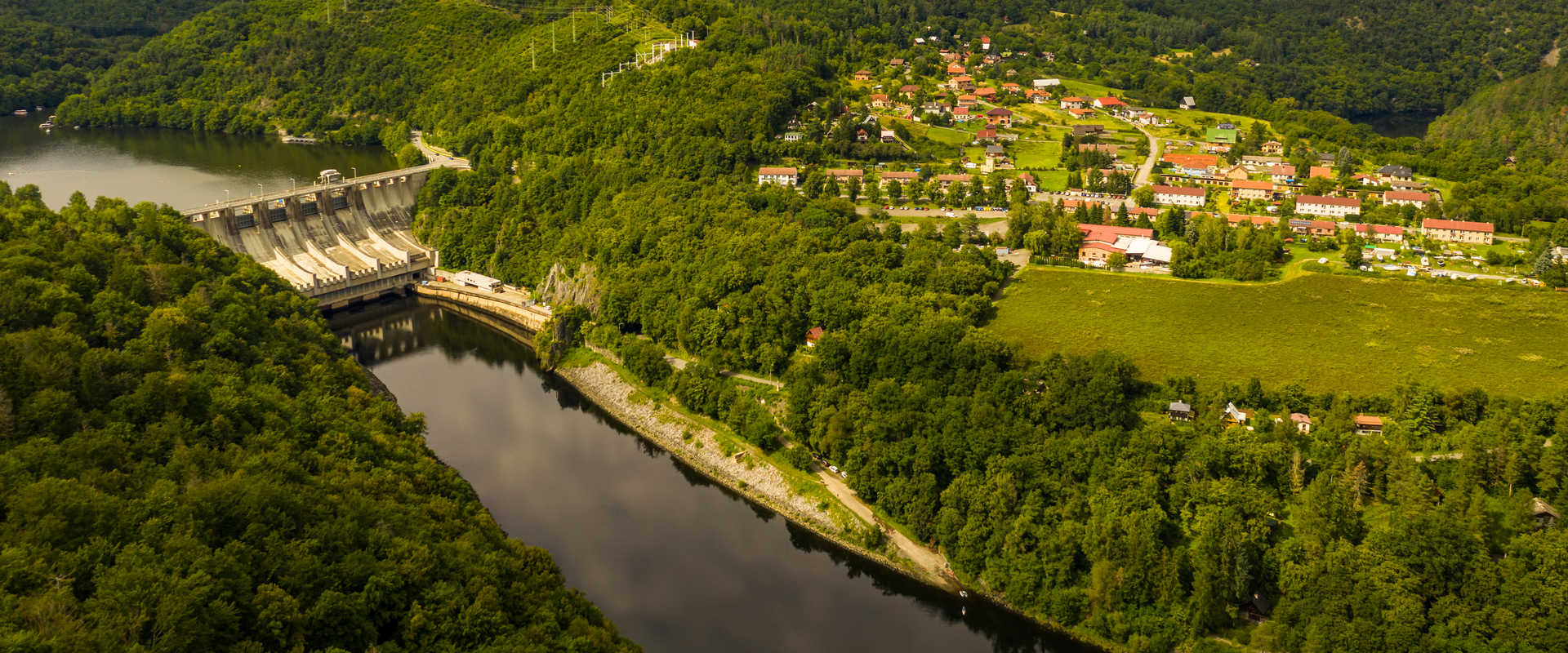 Rivierrondvaart in Slapy