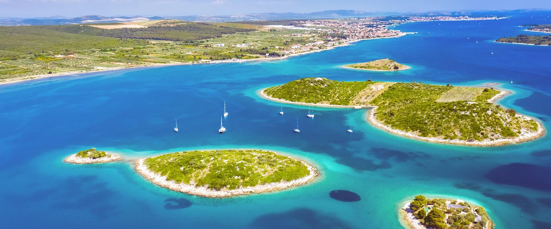 Croisières en petit bateau dans le parc national des Kornati