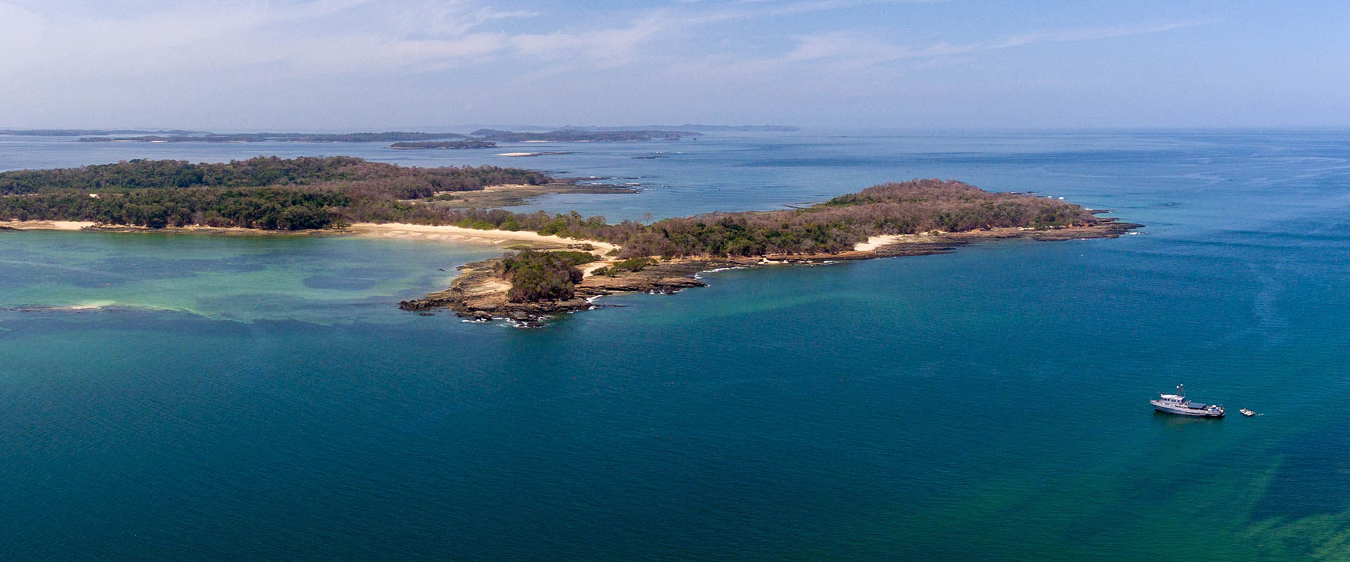 Croisières en petit bateau aux îles des Perles