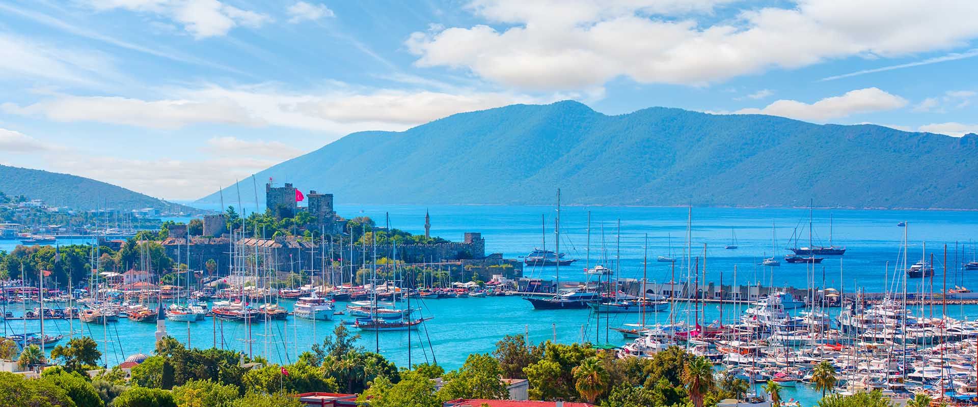 Bodrum cruises met kleine schepen