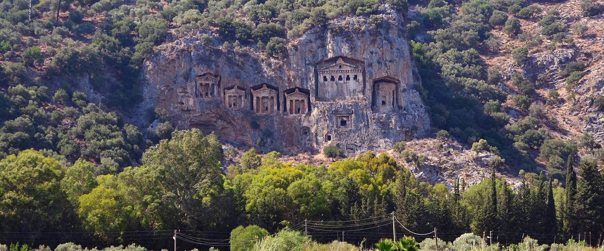 Cruises met kleine schepen in Dalyan