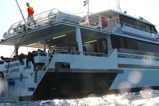 Pro Dive Cairns Fleet in Australia operate dive trips to the famous Great Barrier Reef