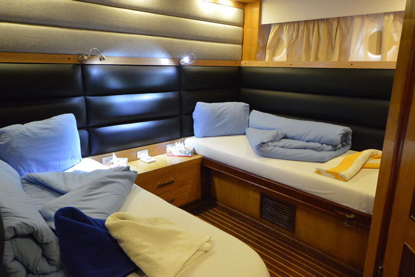 Twin Cabin - Blue Pearl Live Aboard