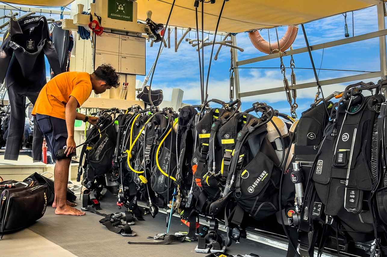 Plateforme de plongée - Aurora