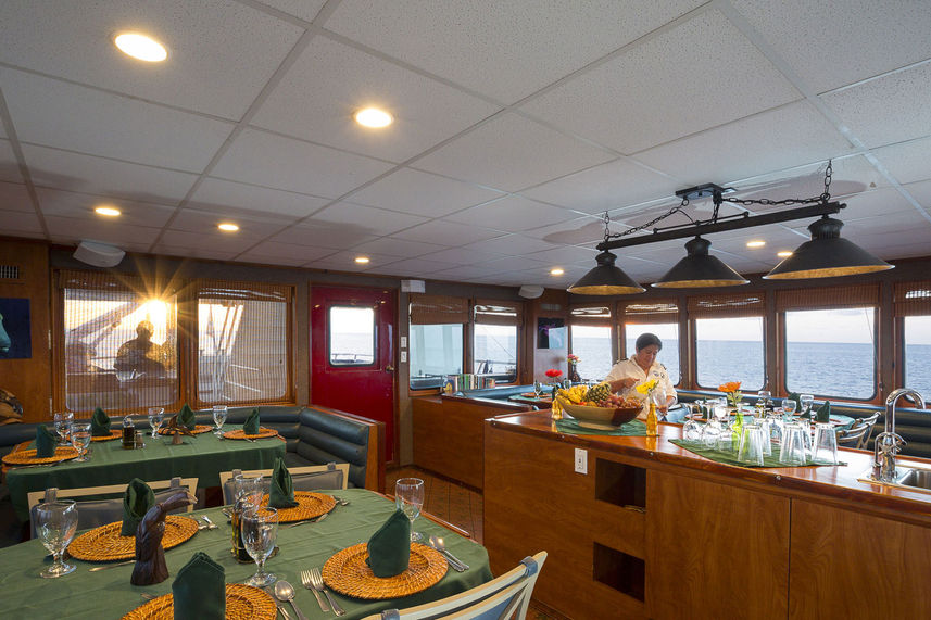 Dining Room - Belize Aggressor IV