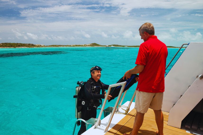 Dive Platform - Bahamas Aggressor