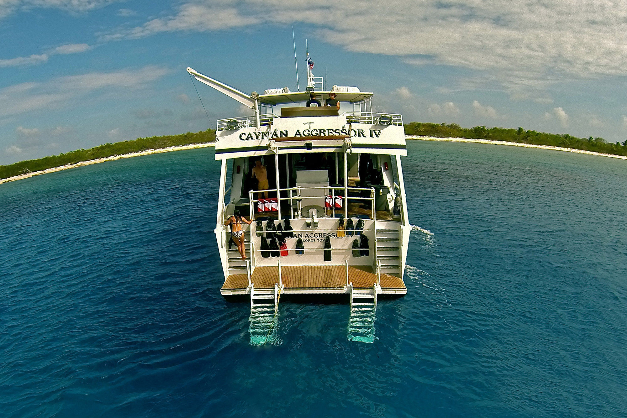 Dive deck - Cayman Aggressor IV