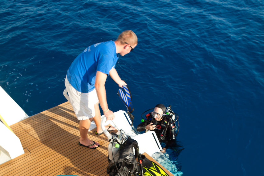 Dive deck - Cayman Aggressor IV