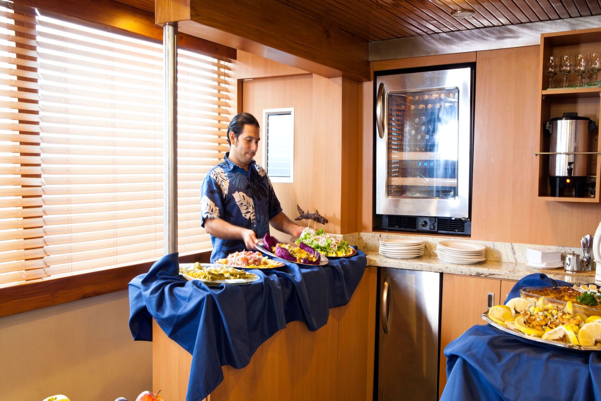 Buffet Area - Galapagos Aggressor III