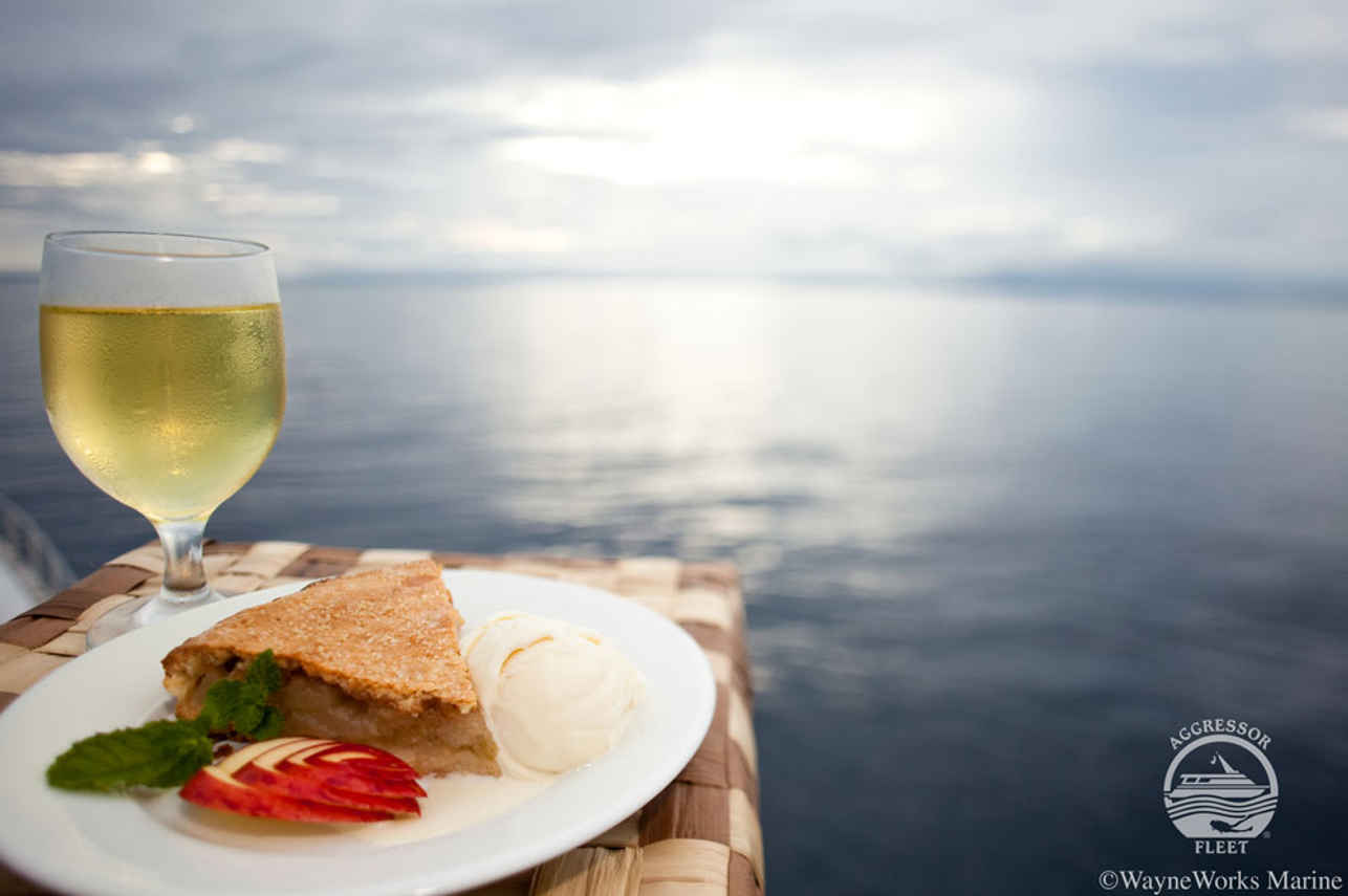 Cocina a bordo - Fiji Aggressor
