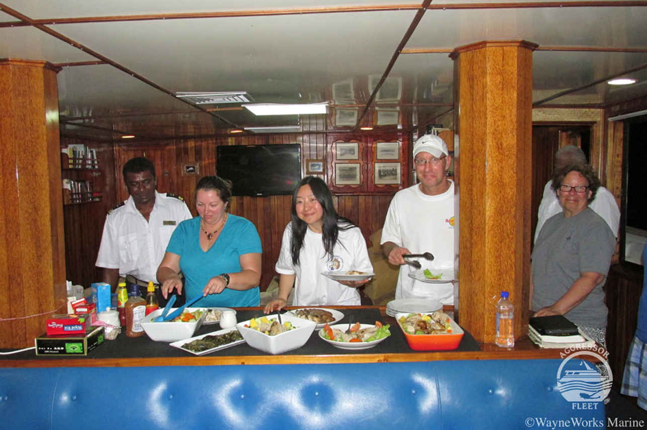 Buffet  - Fiji Aggressor