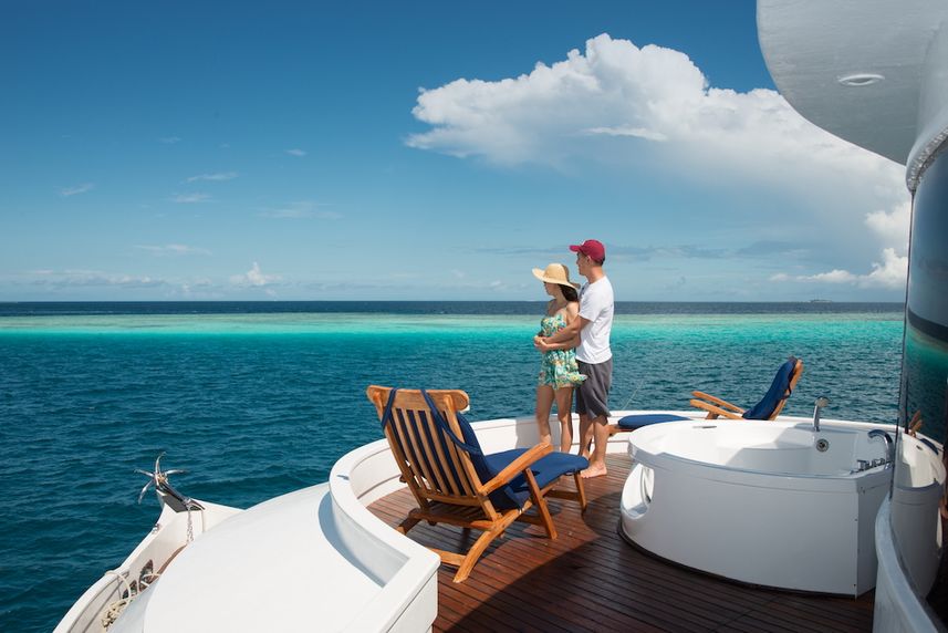 Jacuzzi Deck - Emperor Orion Maldives