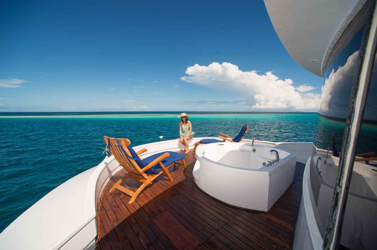 Jacuzzi Deck - Emperor Orion Maldives