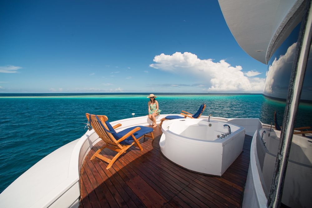 Jacuzzi Deck - Emperor Orion Maldives