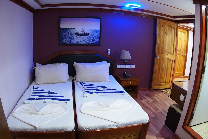 Twin Cabin - Emperor Orion Maldives