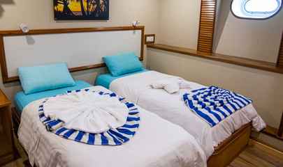 Lower Deck Twin Cabins