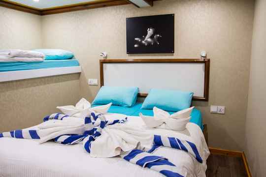 Lower Deck Double Cabins