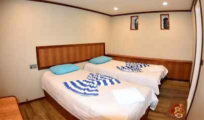 Upper Deck Twin Cabins