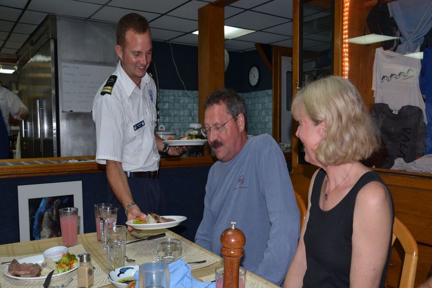 Dining Room - Palau Aggressor II