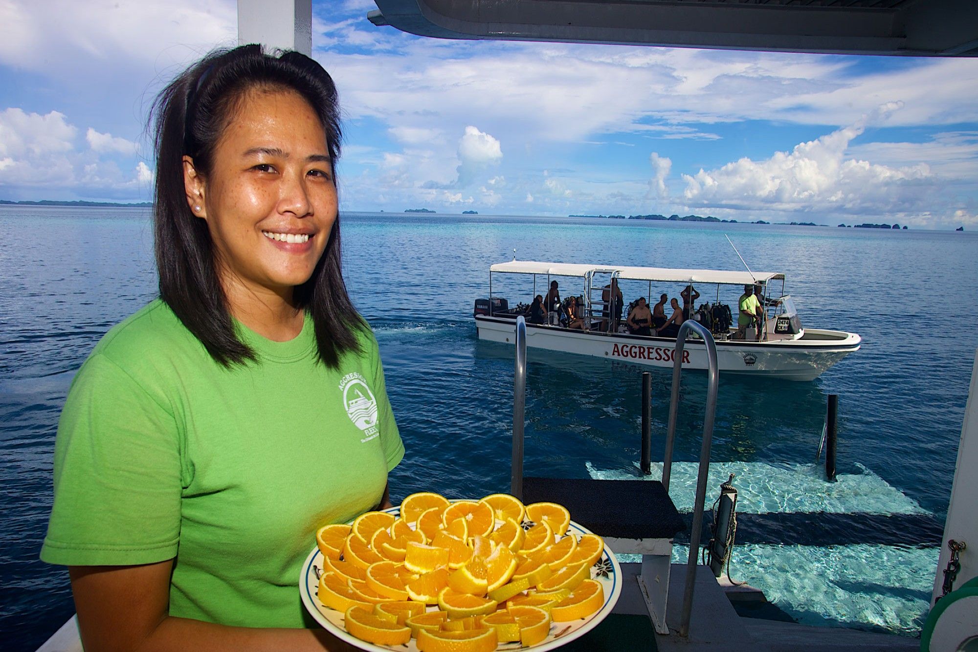 Food on board - Rock Islands Aggressor