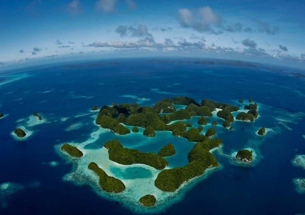 Исследование острова - Rock Islands Aggressor