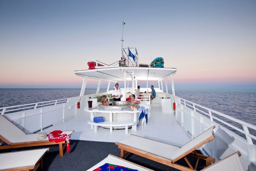 Sun Deck - Turks and Caicos Aggressor II