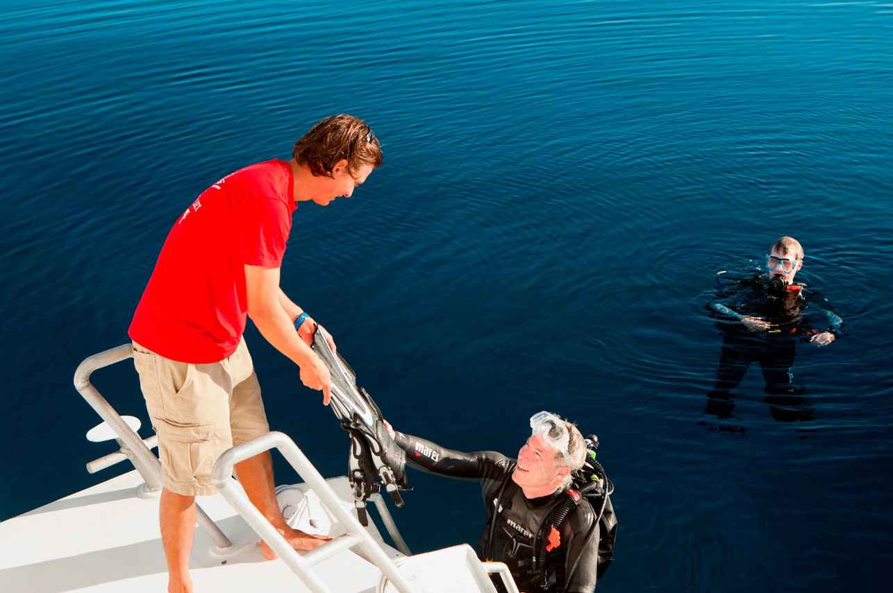 Dive Platform - Turks and Caicos Aggressor II