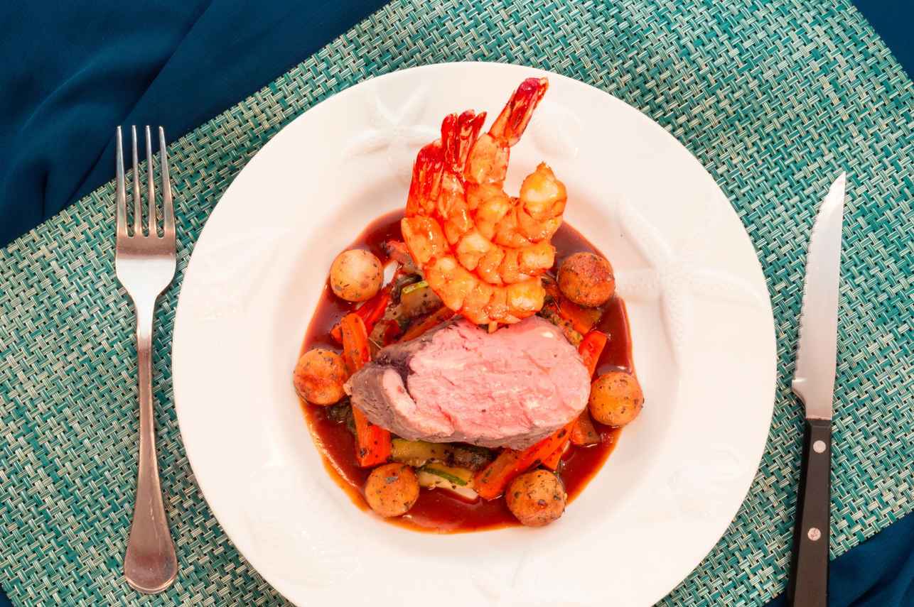 Comida a bordo - Turks and Caicos Aggressor II