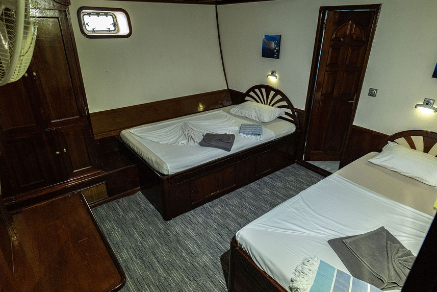 Twin Cabin - Amba Liveaboard