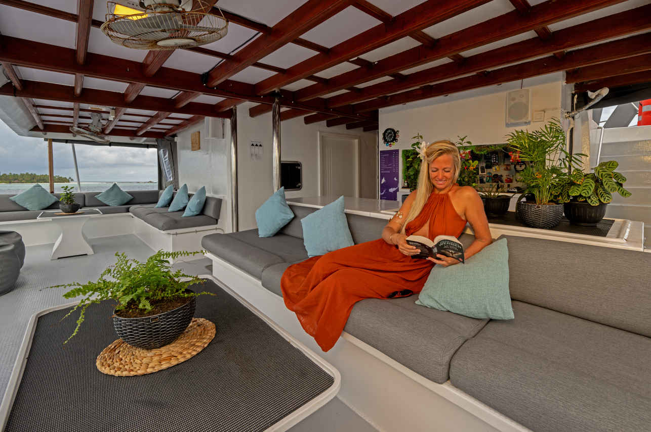 #outdoorlounge  - Amba Liveaboard