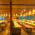 Indoor Saloon and Dining Room
