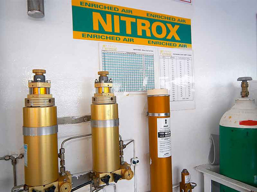 Nitrox availalbe on board