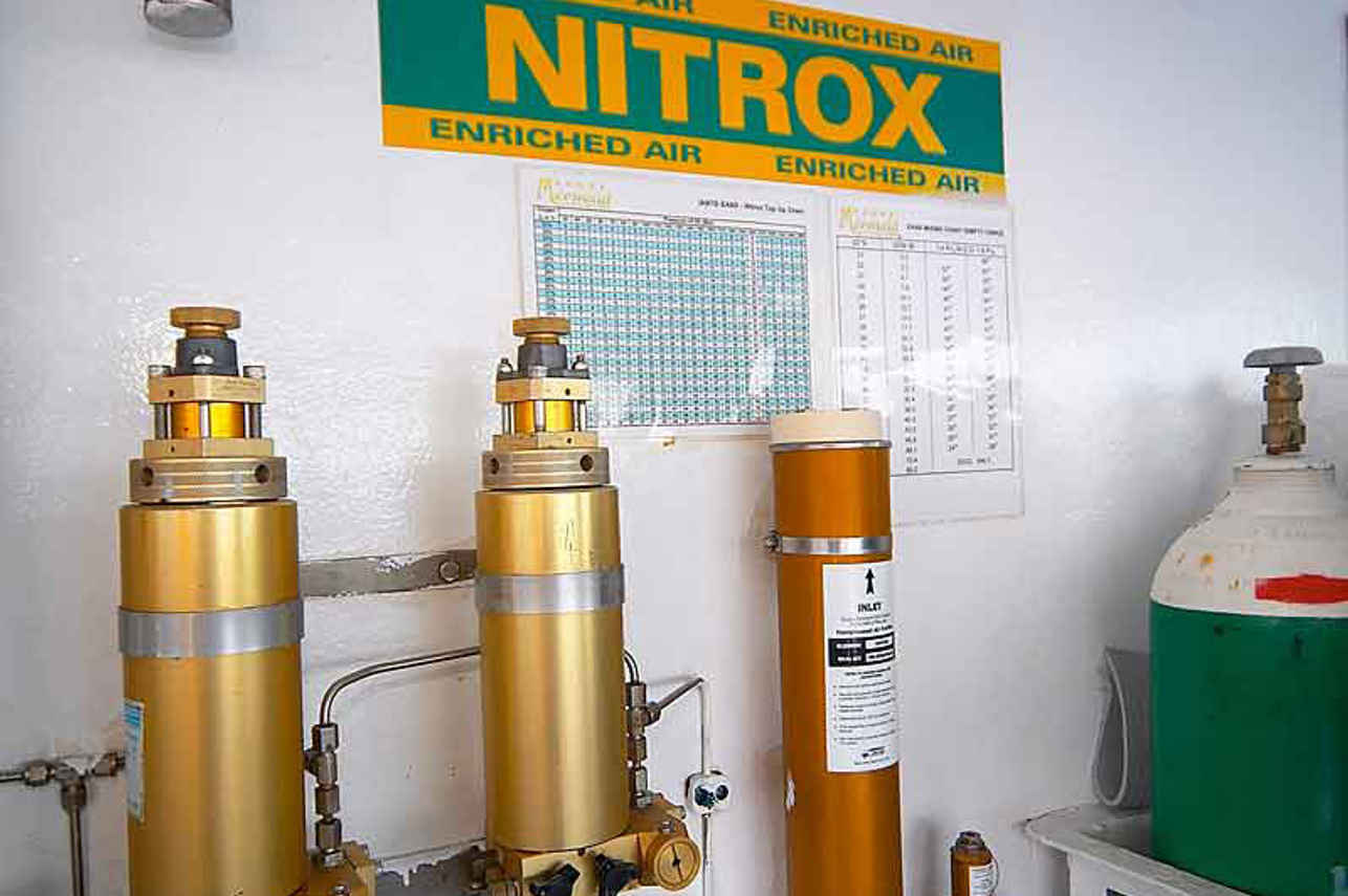 Nitrox availalbe on board