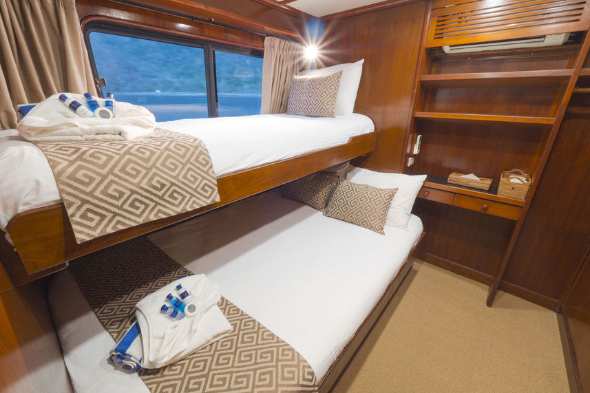 Deluxe twin Cabin