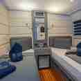 Cabina letto doppio - Blue Horizon