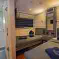Cabina letto doppio - Blue Horizon