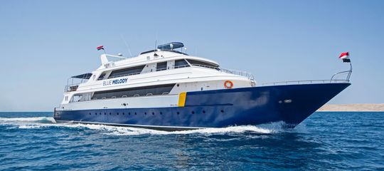 Blue Melody liveaboard in Egypt