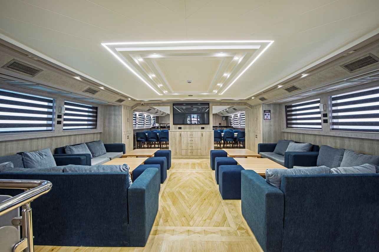Salon intérieur - Blue Melody