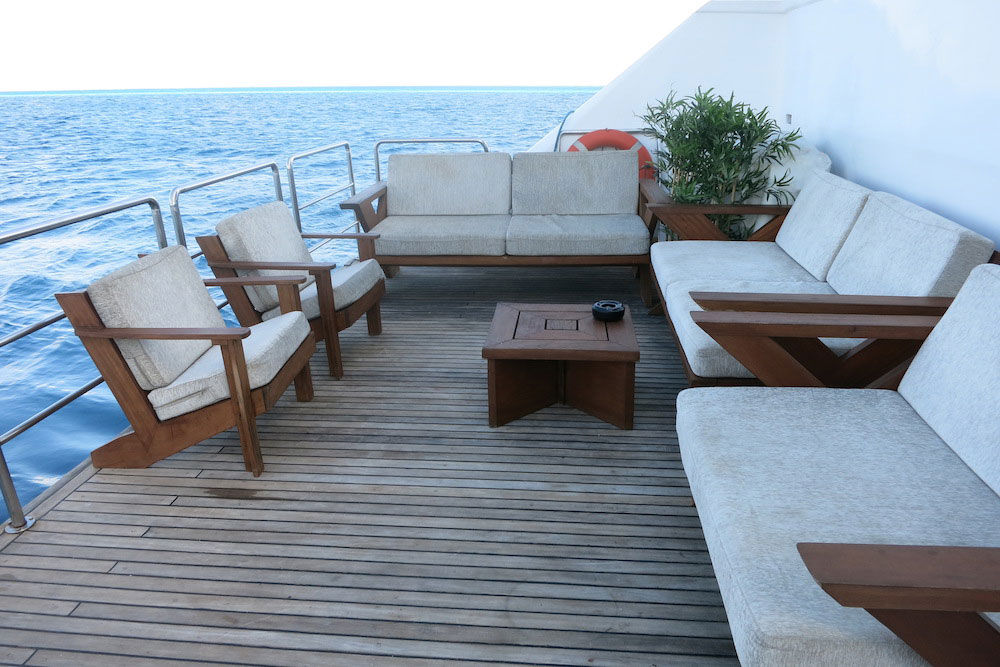 Outdoor Lounge - Blue Voyager