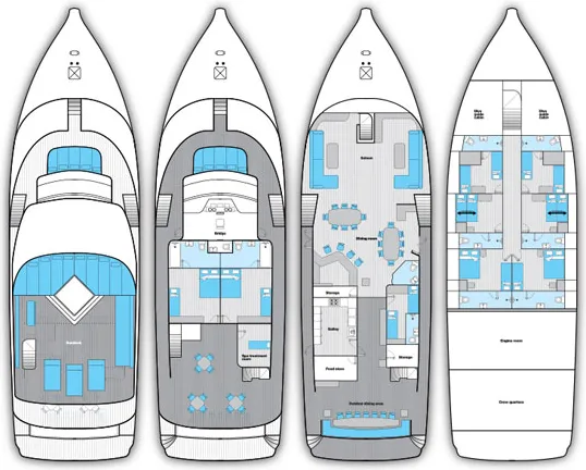 Blue Honors Legacy floorplan
