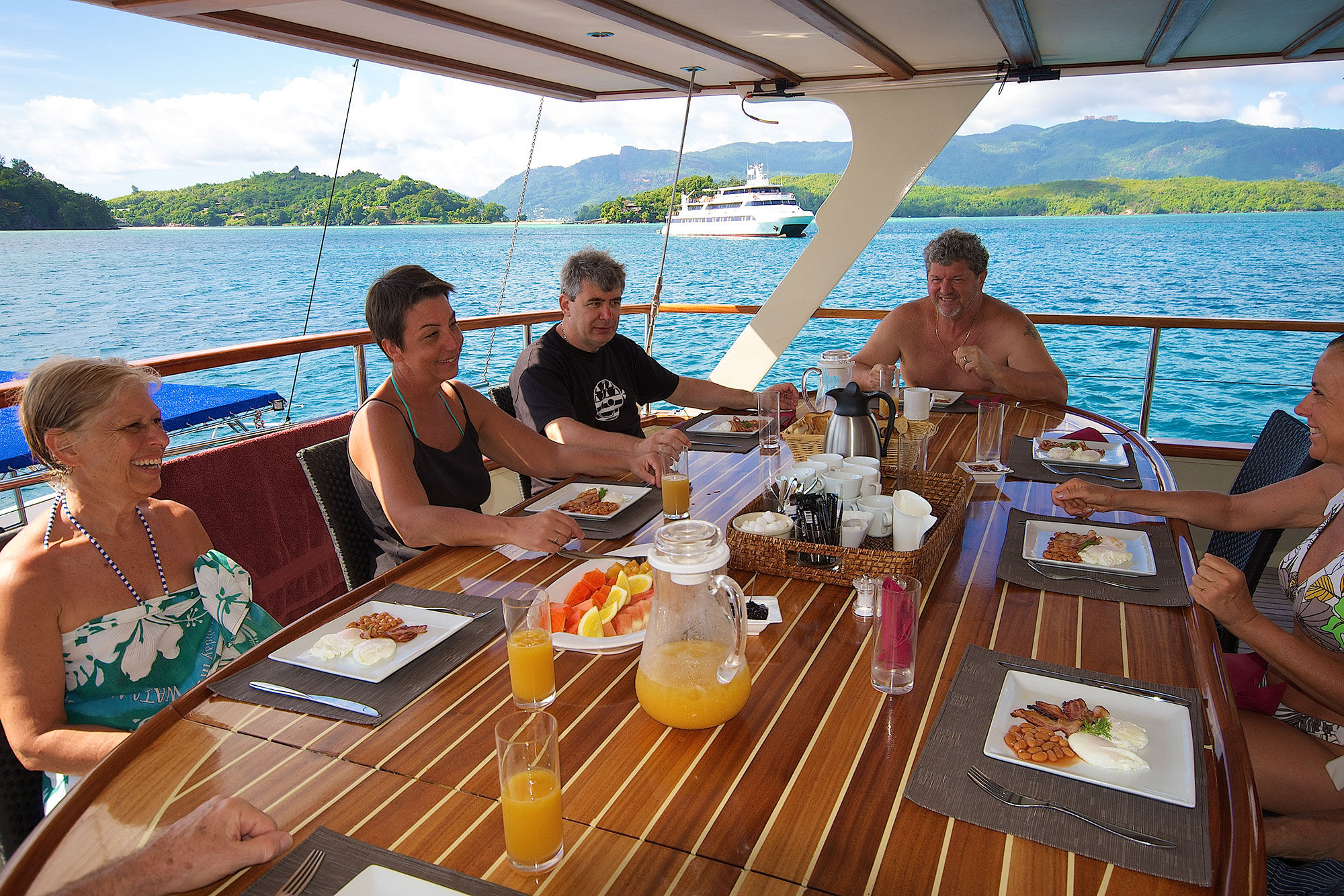 Abendessen im Freien - Galatea