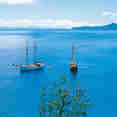 Sea Shell and Sea Pearl liveaboards moored up