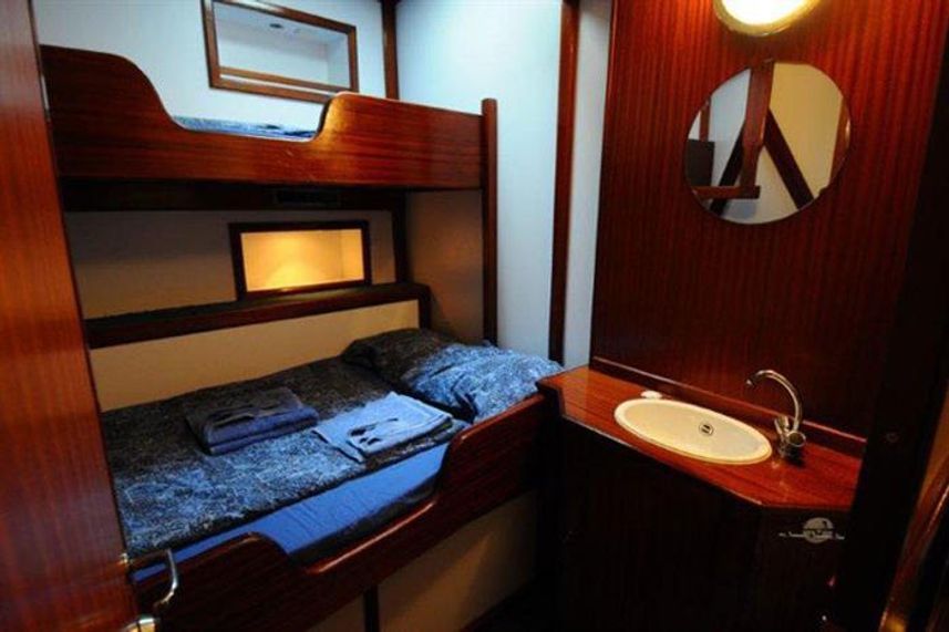 Cabin onboard Sea Shell Liveaboard