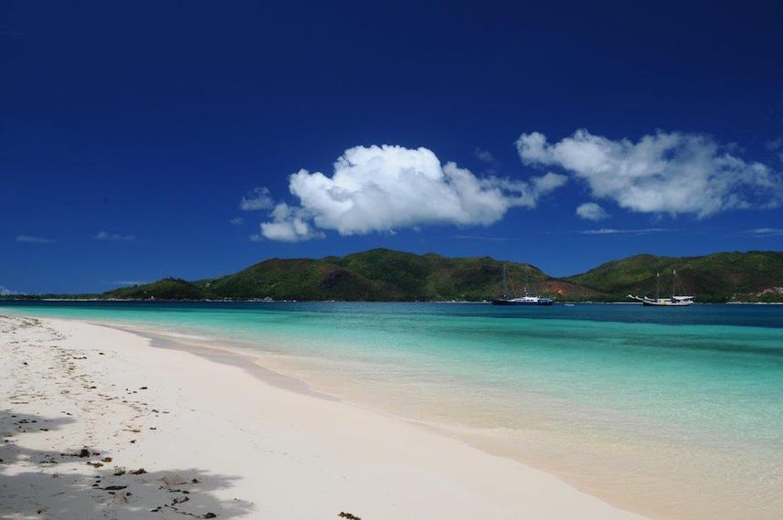 Scenery and Beaches in the Seychelles